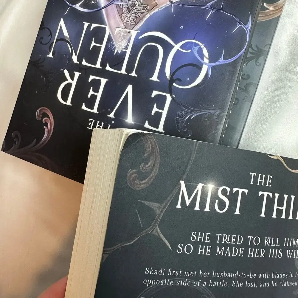 The Ever King Queen Mist Thief L.J. Andrews OOP Indie Paperback Set Ever Seas